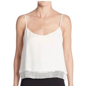 Rebecca Minkoff White Equinox Camisole